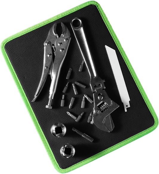  Tapis Magnétiques Pour Outils, 32,3 X 24,9 X 0,7 Cm Organisateur Flexible, Tapis Aimanté Pour Outils, Projets, Bureau, Table, électronique, Construction, Voiture, Garage, Atelier Réparation