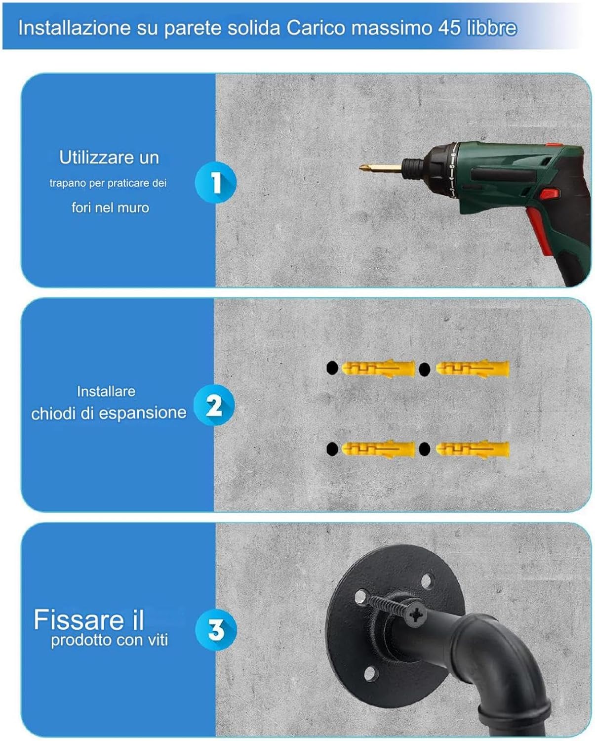  Rack D'équipement Industriel : Organisateur Mural Robuste, Boîte à Outils Polyvalente, Y Compris Pulvérisateurs, Souffleurs Et Tuyaux, Support De Garage Renforcé Offrant Un Espace De Lavage