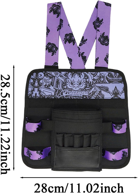 GENERIC Sac à Outils De Voiture – Pochette En Tissu Oxford De Grande Capacité, Bandoulière Amovible, étui Professionnel Pour équipement De Teinture, Fonction D'entretien Du Véhicule, Catégorie De Stockage De