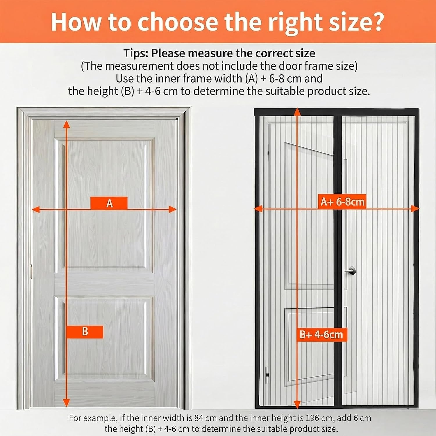  Magnetic Mosquito Net Window 230 X 295 Cm Translucent Light Various Sizes Fly Curtains For Doors, No Drilling, Anti-Mosquitoes & Insects, Black