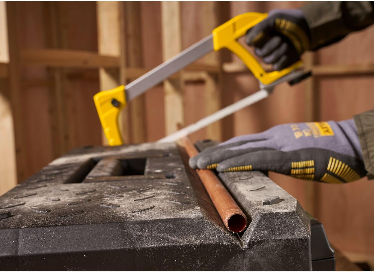  STANLEY 195618 Boîte à Outils En Métal Galvanisé 50 Cm