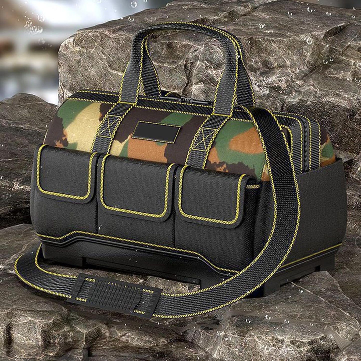  Sac à Outils Robuste, Organiseur Portable Extensible Avec Rangement à Ceinture, Porte-outils Pour électriciens, Mécaniques, Jardiniers, Constructeurs Et Professionnels De Voyage