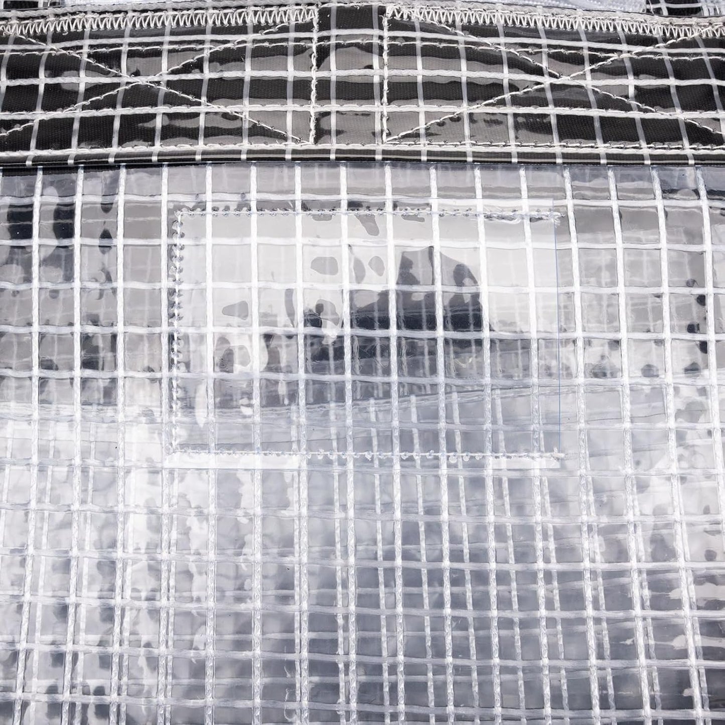  Cleanroom Sac à Outils Transparent Avec Fermeture éclair En PVC Sac à Dos Pour Ingénieurs Idéal Pour Les Travailleurs De La Construction Antistatique