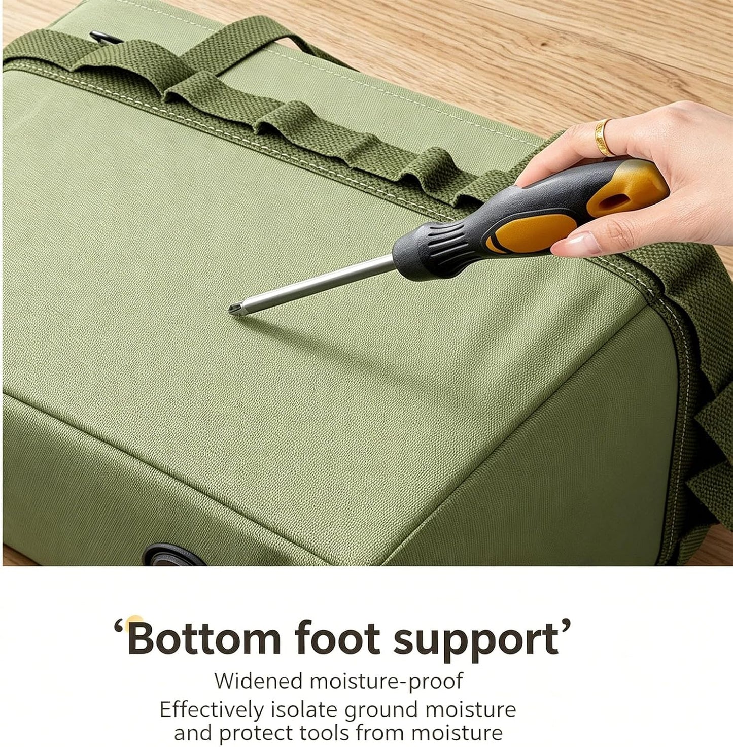  Sac à Dos Avec Compartiments Extensibles Et Sangles Réglables Pour Un Transport Facile Des Outils