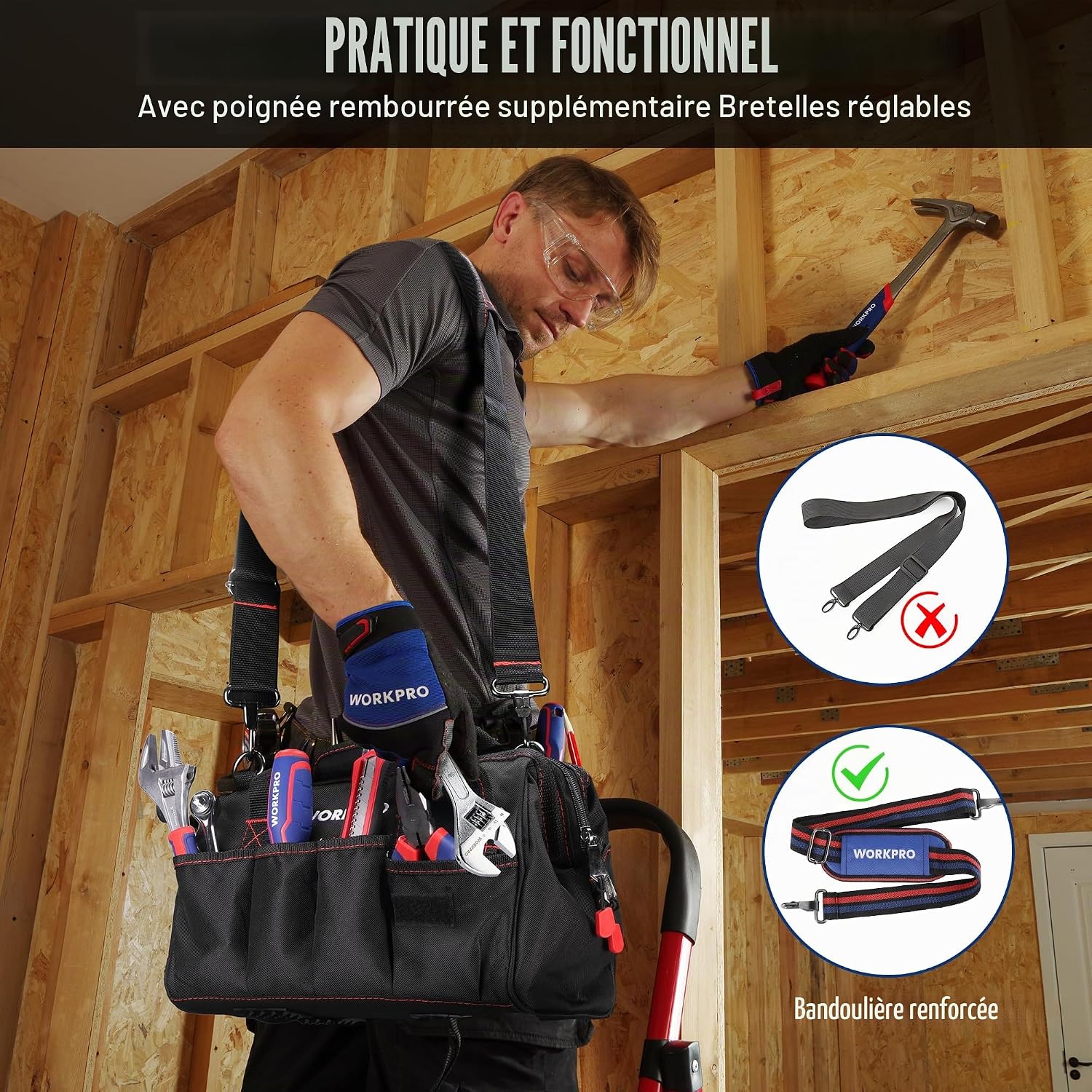  Sac à Outils Workpro