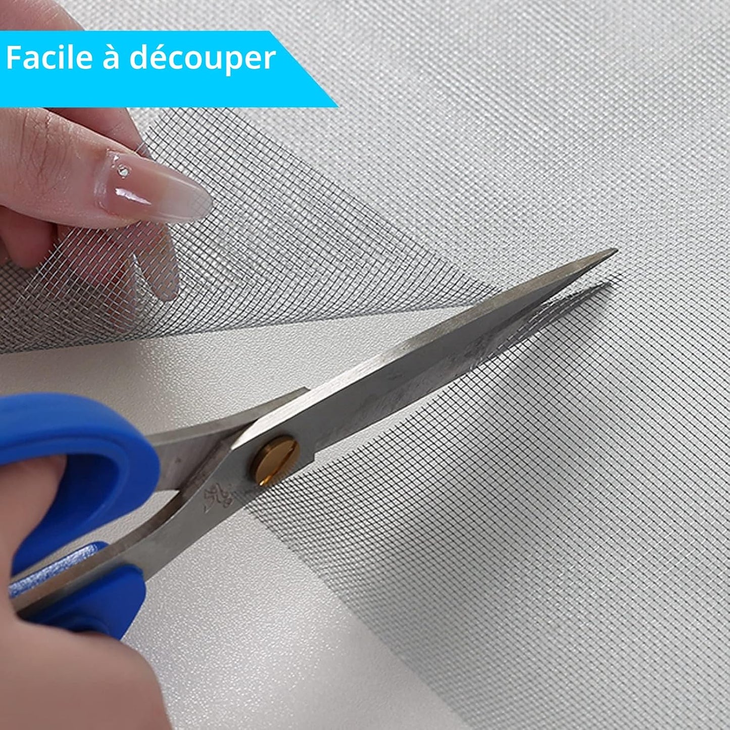  Fillis Window Fly Screen 150 X 300 Cm Fibreglass Insect Screen By The Metre DIY With Cleaning Brush, Mosquito Net For Windows, Balcony Door And Living Room, Grey