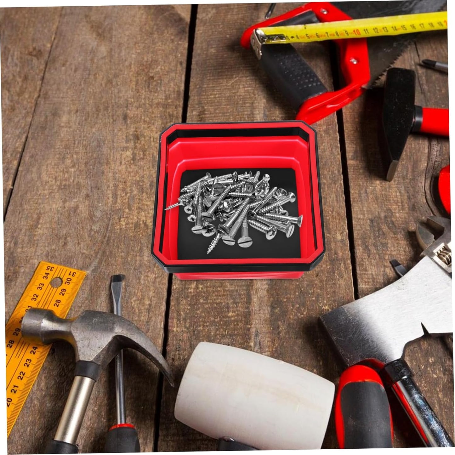  Gatuida Bol Magnétique Pour Ranger Vis Et Boulons Plateau Portable Avec Aimant Pour Petits Outils